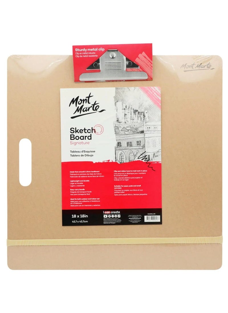 Mont Marte - Mont Marte Sketch Board w/Clips Med - Image 1