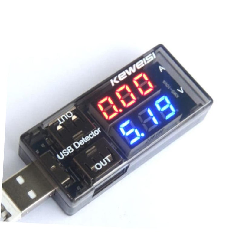 مقياس الطاقة المحمول عبر USB لاختبار الجهد والتيار والطاقة ومراقبة السعة للأجهزة المحمولة - Image 3