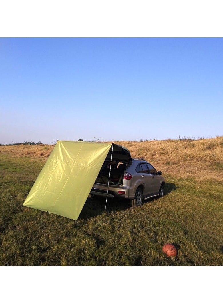 Generic RV awning, car tent camping sunshade top UV protection tailgate awning car waterproof van awning car trunk tent SUV - Image 1