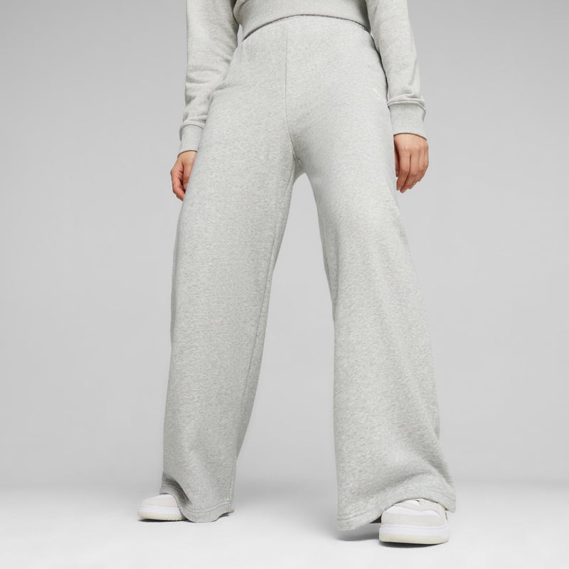 PUMA CLASSICS Womens Grey Relaxed Sweatpants - Image 5