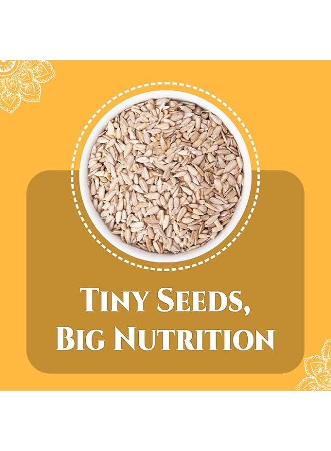 BRALCON Organic Seeds Combo (Sunflower Seeds- 100g, Pumpkin Seeds -100g) | Raw Unroasted Sunflower Seeds & Pumpkin Seeds For eating | Protein and Fiber Rich Superfood - Image 3