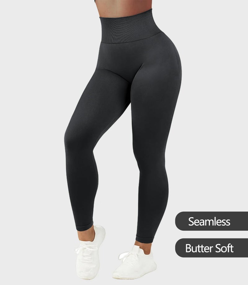 JGS1996 Hidden Scrunch Butt Lifting Leggings for Women Tummy Control High Waisted Workout Gym Seamless Impact Yoga Pants - Image 4