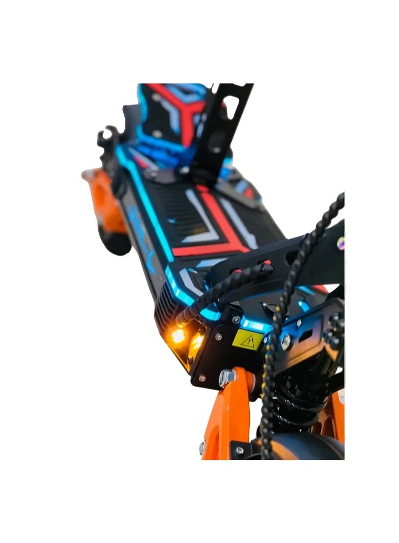 Rohan Wings GR Line G5 Electric Scooter 2000W Motor 48V 15Ah Lithium Battery - Image 3