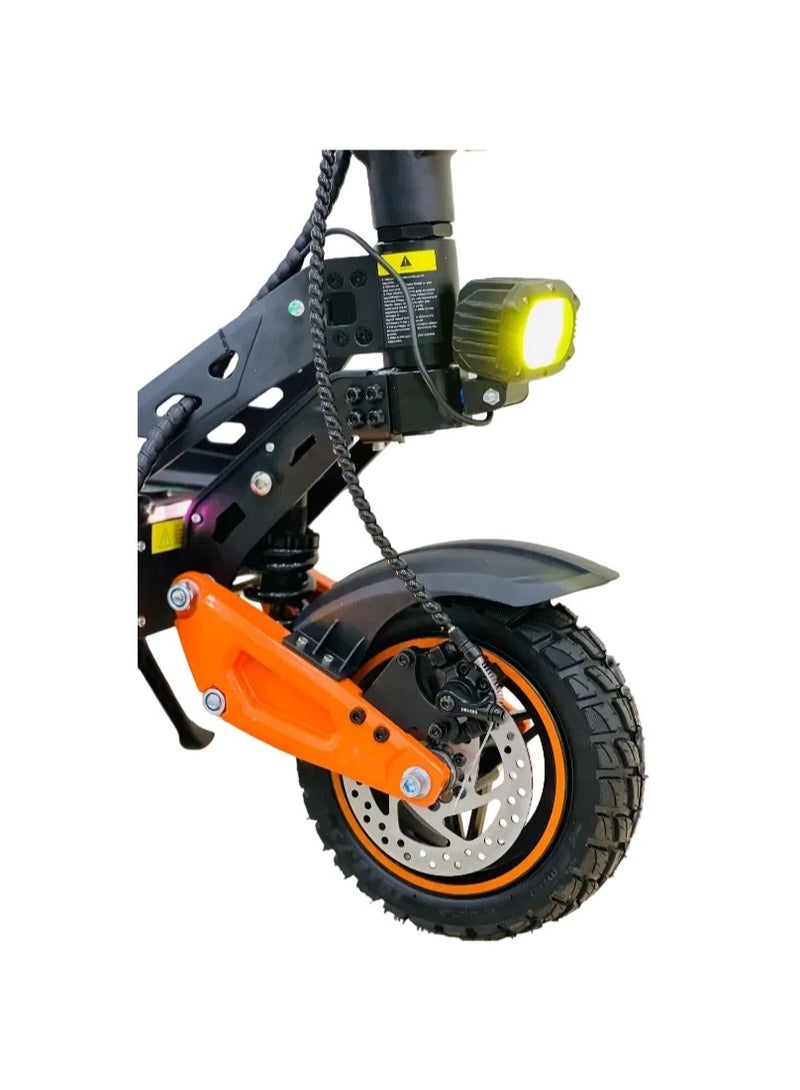 Rohan Wings GR Line G5 Electric Scooter 2000W Motor 48V 15Ah Lithium Battery - Image 5