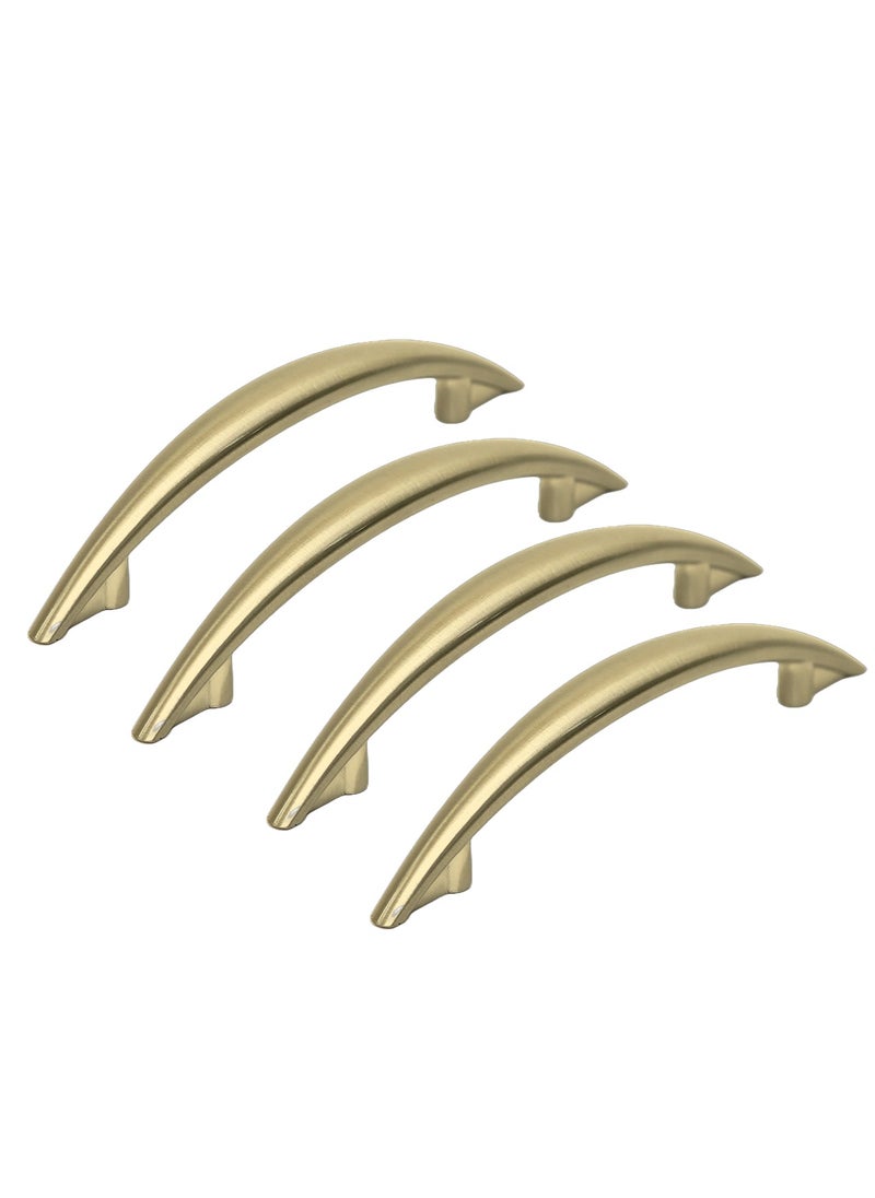 ROBUSTLINE Robustline Highly Quality Drawer Cupboard Cabinet Handle (Pack of 4) Golden - 128MM - 776 