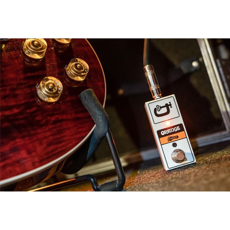 Orange Single Button Mini Footswitch - Image 2