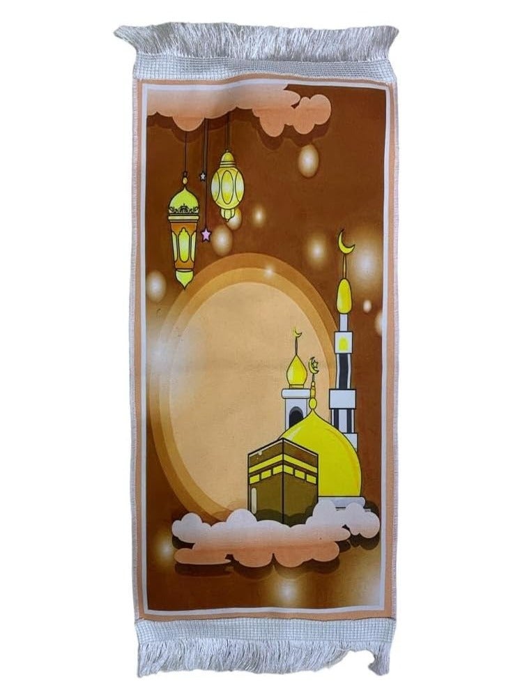 عام سجادة صلاه 3D للأطفال , بني