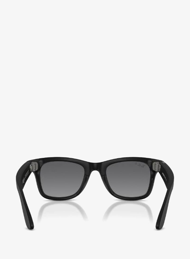 Ray-Ban Meta Wayfarer Unisex Square Sunglasses - Image 2