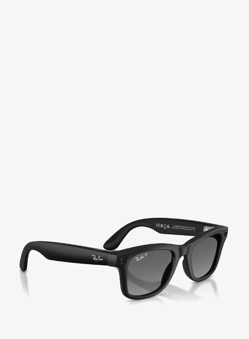 Ray-Ban Meta Wayfarer Unisex Square Sunglasses - Image 4