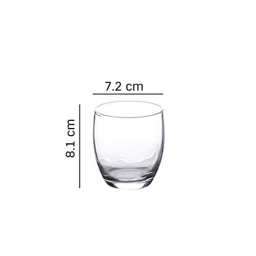 UNIGLASS Anika Juice Glass 290 ml Transparent Set of 6pcs - Image 5