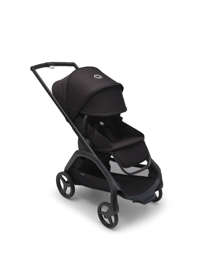 Bugaboo Dragonfly City Stroller, Lightweight Compact Baby Stroller with One Hand Easy Fold in Any Position, Full Suspension, XL Underseat Basket, Midnight Black/Black - Image 1