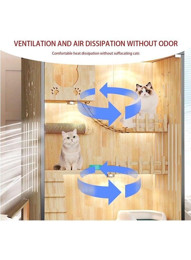 إن كي أكس فيلا قطط متعددة الوظائف مثالية للعرض في المنزل بمساحة 90 سم - Image 4