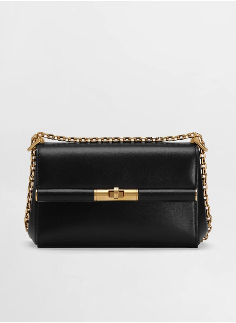 D&G D&G Mini Marlene City bag, Women's Tote Bag, Women's Shoulder Bag, Women's Hand Bag, Women's Cross Body Bag, Women's Travel Bag, Black-22cm  - Image 1