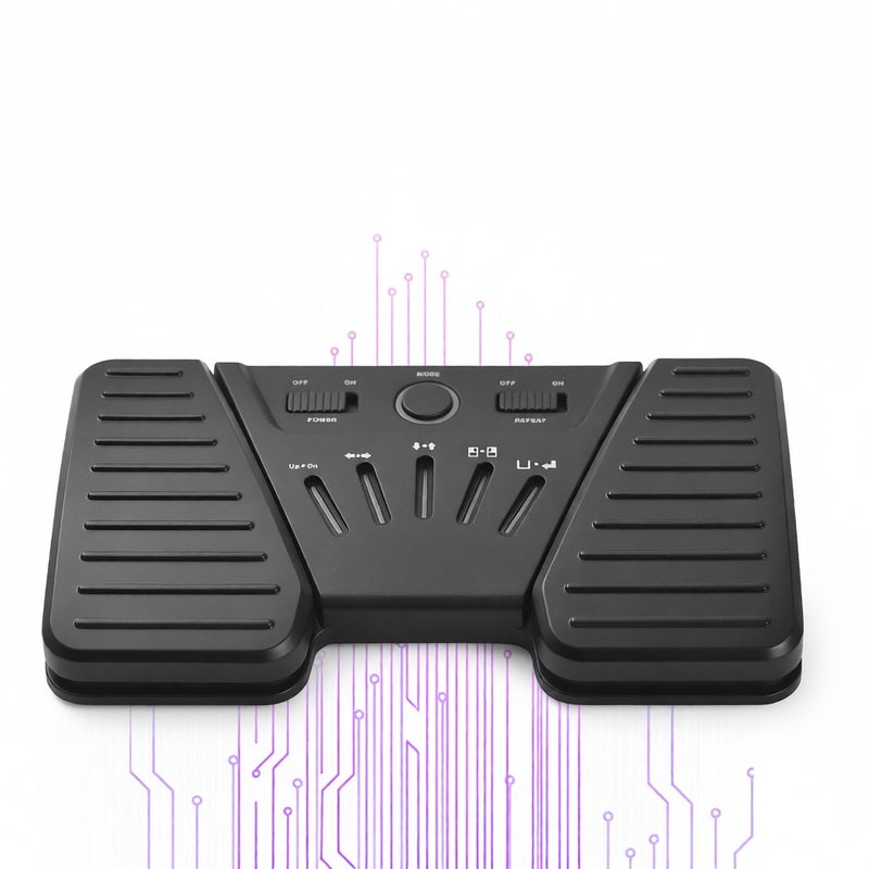 JOYO Wireless Page Turner Pedal Portable BT Page Music Turner Pedal for Tablets Smartphones Rechargeable with Anti-Skid Pad Lightweight Multimedia Remote Control Devices Wireless Page Turner Pedal - Image 3