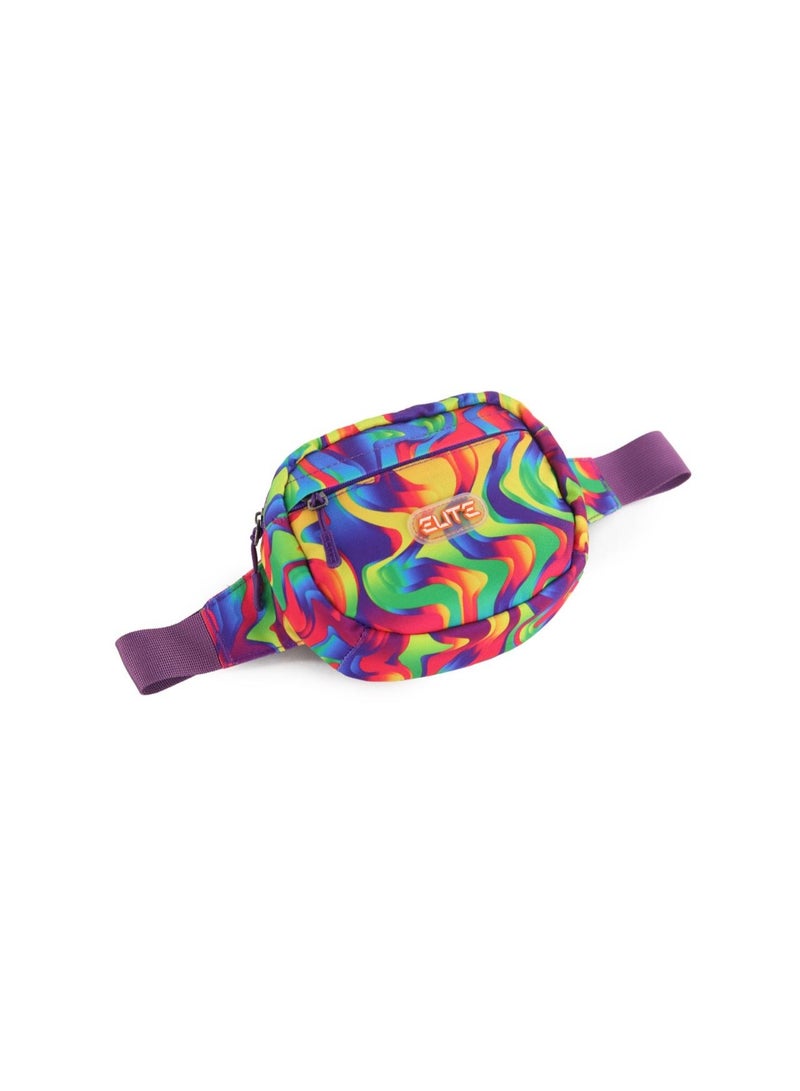 Elite Bags ELITE Premium Waist Bag, Lightweight Crossbody Bag with Adjustable Strap, Dual Zipper Compartments for Everyday Use & Travel - MAJESTIC GS 285 - Image 2