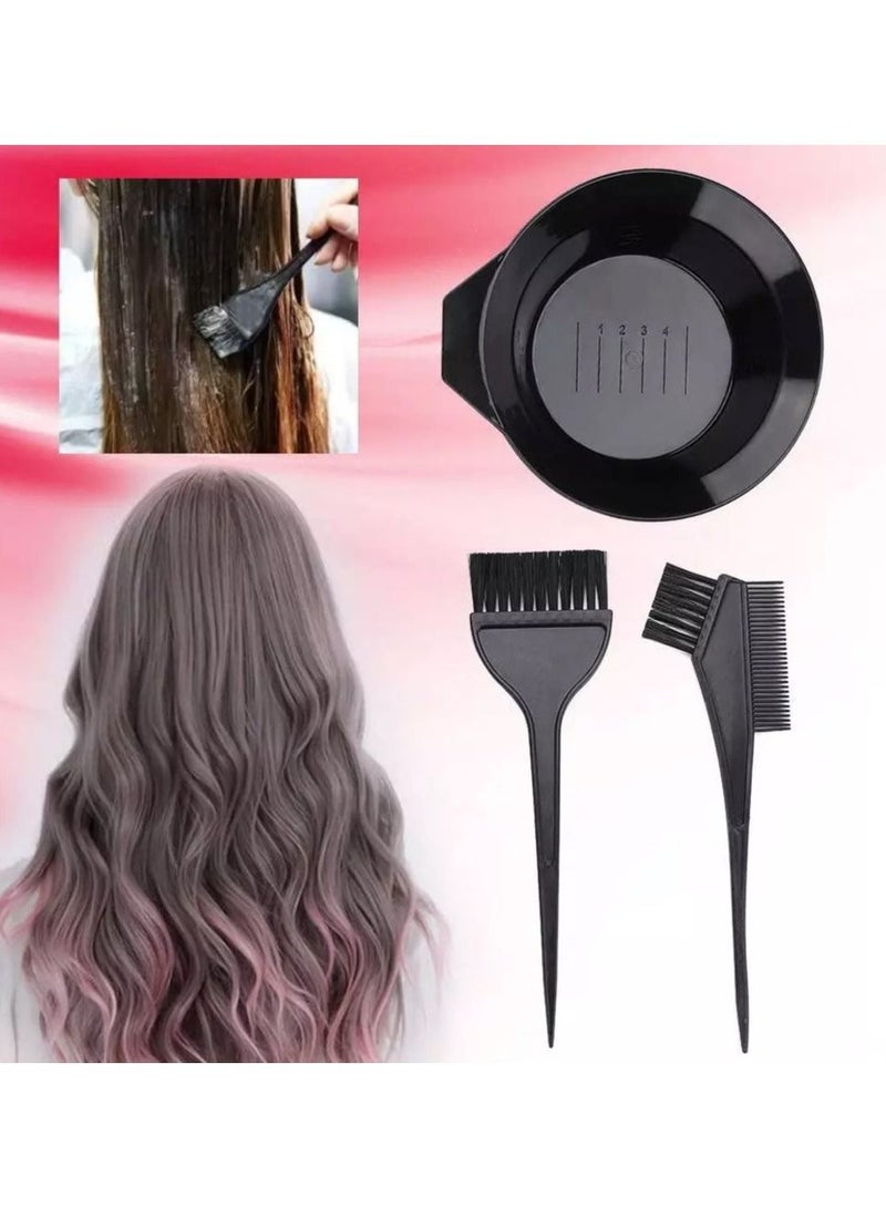 4pcs/set Hair Dye Tint with Hair Brushes and Bowl Combo Hair Stylist Tools Hair Dye - Image 1