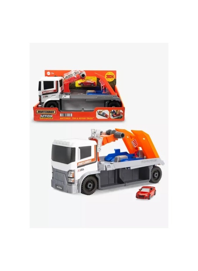 MATCHBOX Matchbox Action Drivers Tow & Repair Trunk playset  - Image 1
