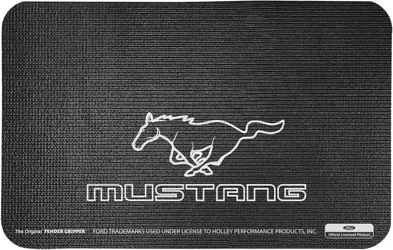 Fender Gripper Fender Cover with Ford Running Pony Logo | Offically Licensed by Ford Motor Company | Universal Fit | Standard Size 22" X 34" | FG2105 - Image 1