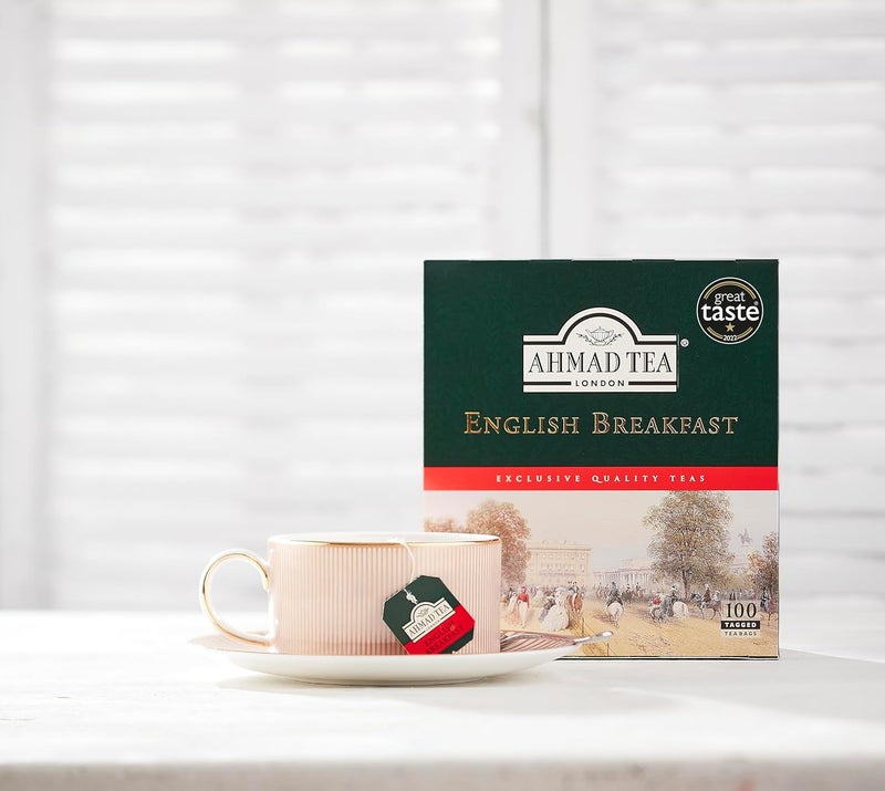 Ahmad Tea English Breakfast Tea - 100 Tagged Teabags - Image 5