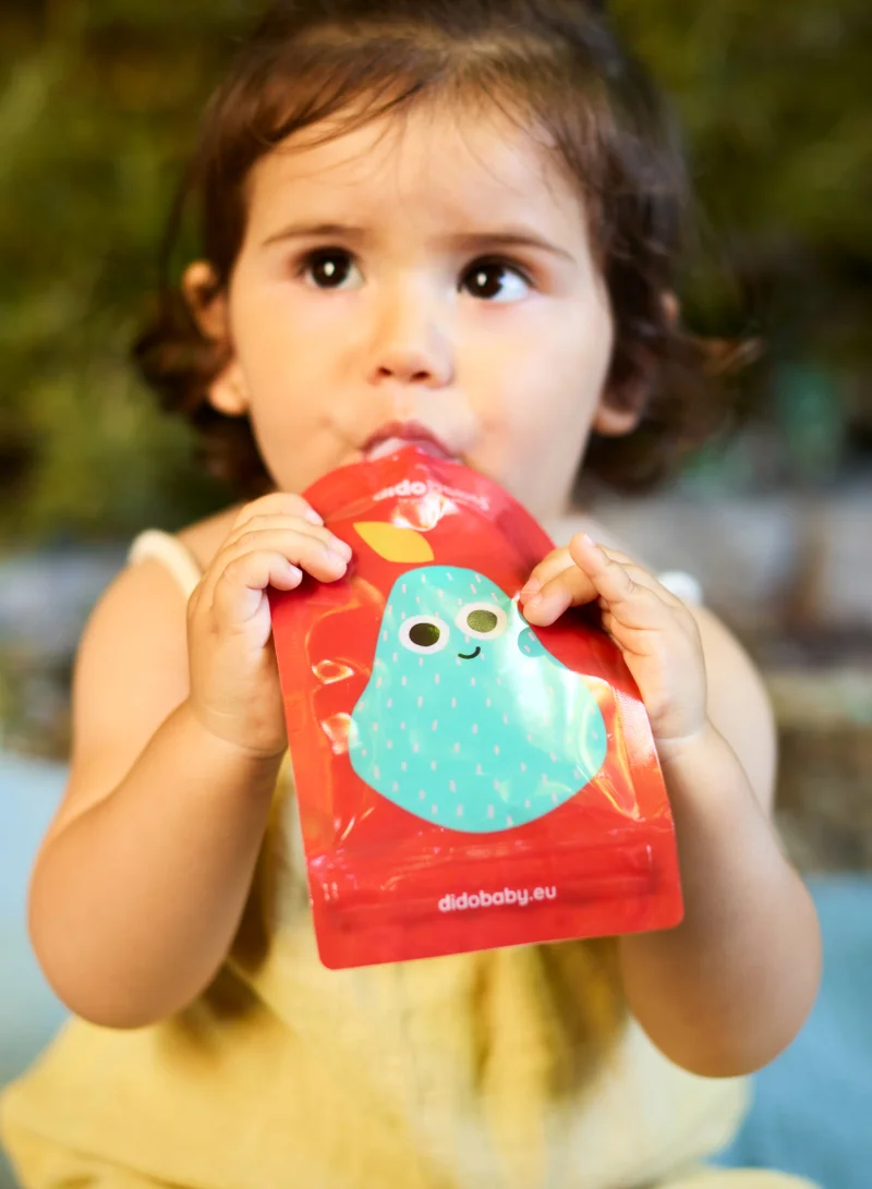 didobaby Reusable Pouches (Pack of 6)  - Fruits