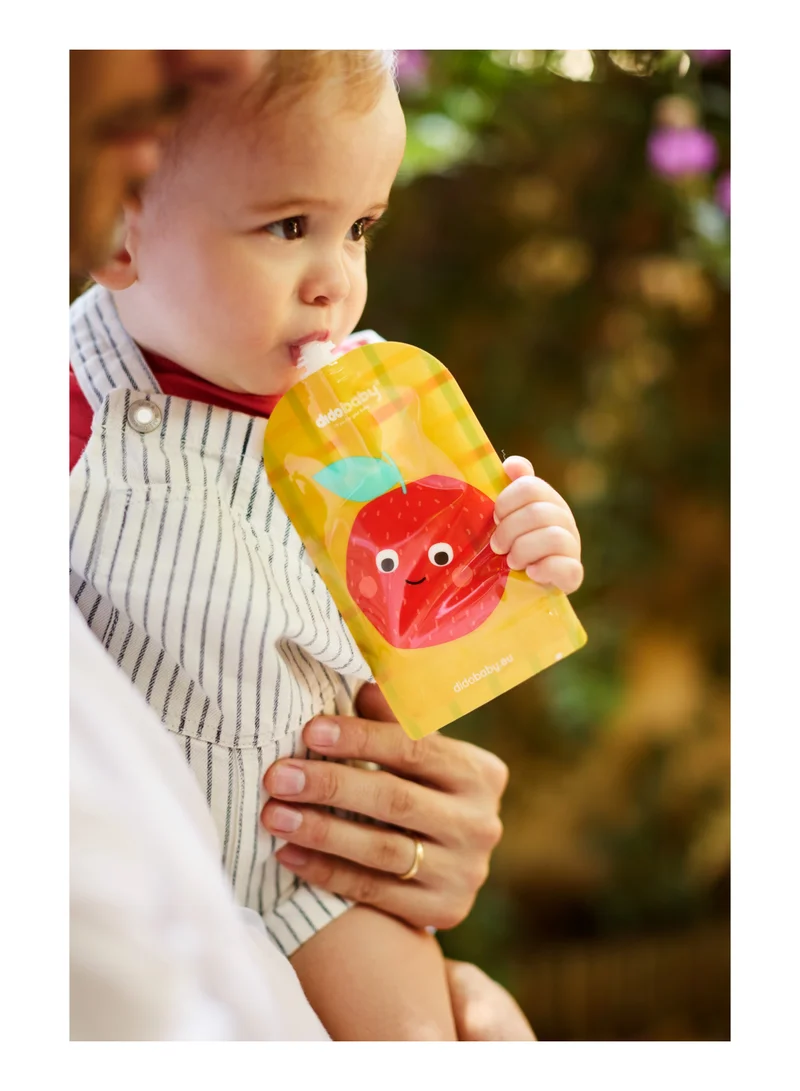 didobaby Reusable Pouches (Pack of 6)  - Fruits