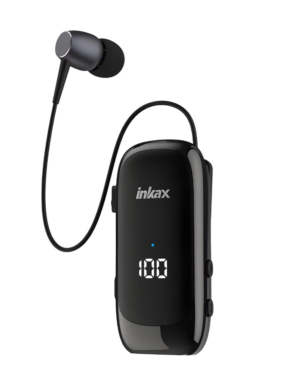 inkax Inkax bl-30 Retractable Wireless Business Earbuds Connection Type: Bluetooth/Wireless