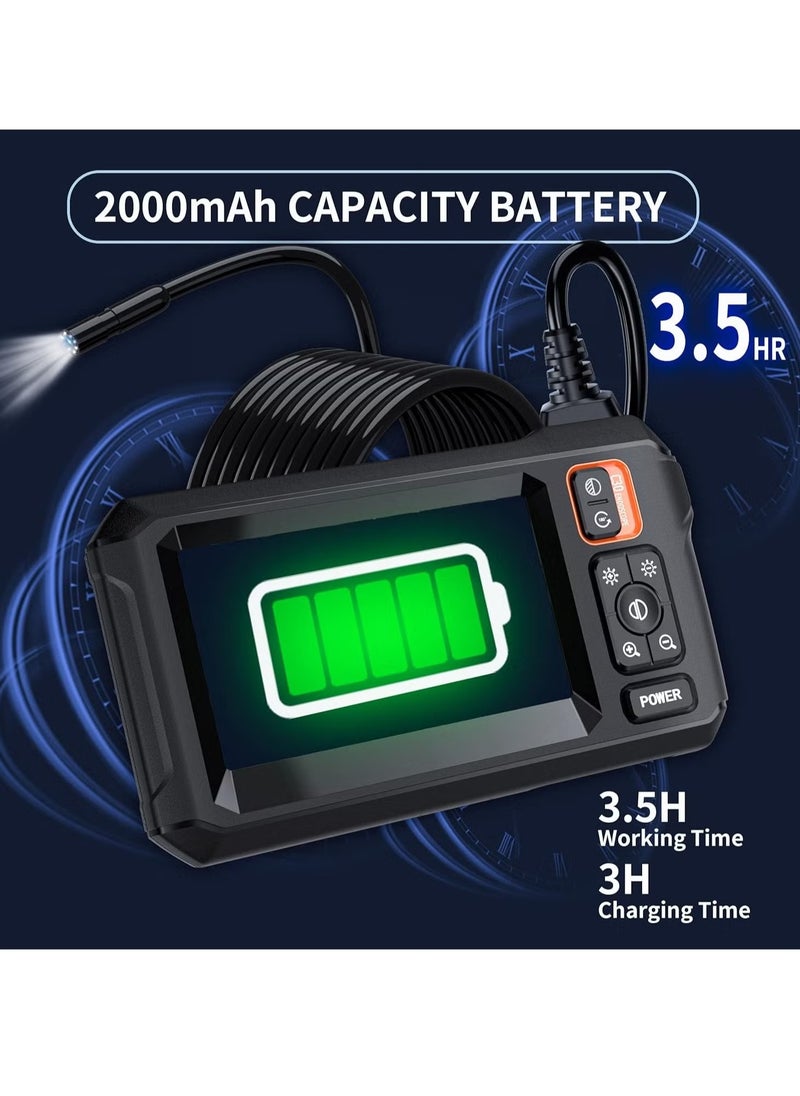 RATSAW - 5m Borescope Endoscope Camera with Light IP67 Waterproof Endoscope 1080P HD Inspection Camera Borescope Camera with Light Snake Camera Endoscope Camera Gadgets for Men - Image 1