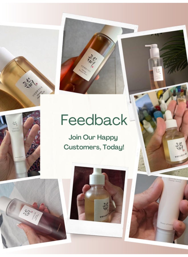 Beauty of Joseon Rejuvenate and Renew Ginseng Powered Ginseng Cleansing Oil Ginseng Essence Water Glow Serum Revive Eye Serum Ginseng Retinal 360ml - Image 3