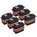 Deegoo-FPV 6Pack MG996R 55g ترس معدني عزم دوران محرك سيرفو رقمي لهليكوبتر، سيارة، قارب، روبوت Futaba JR RC - Image 4