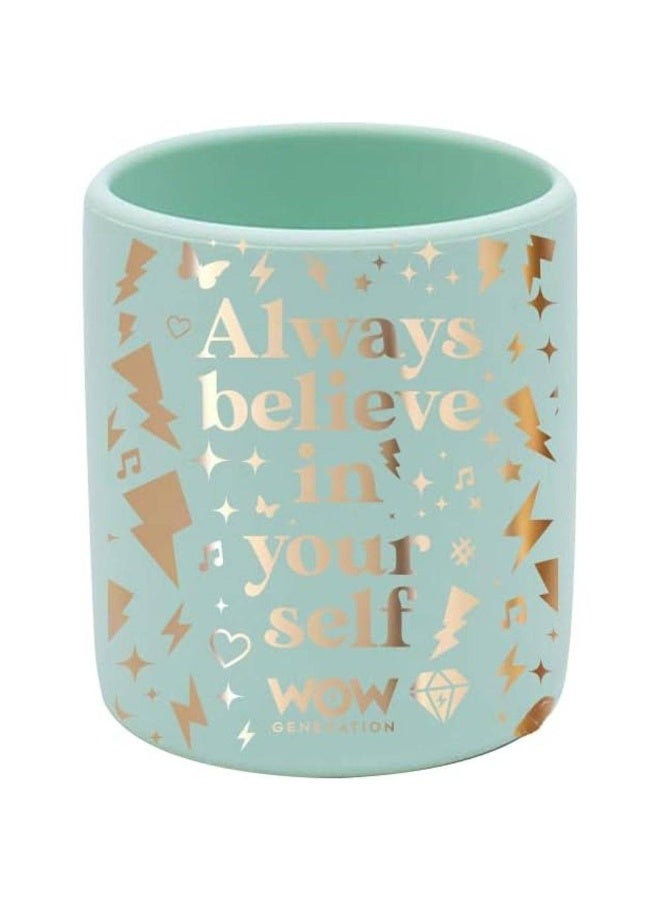 WOW Generation مجموعة فرش المكياج من WOW Generation مع كوب سيليكون (5 قطع) - Image 3