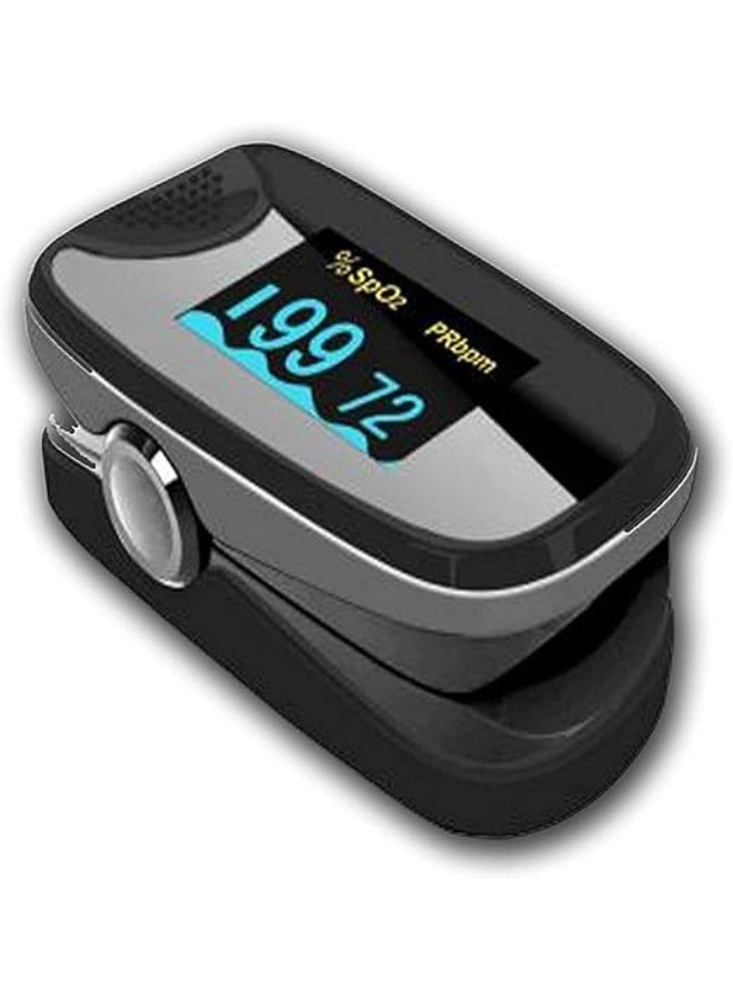 Digital Fingertip Pulse Oximeter – High-Accuracy Oxygen Saturation & Heart Rate Monitor – Portable Health Tracking Device with HD LED Screen. - Image 1