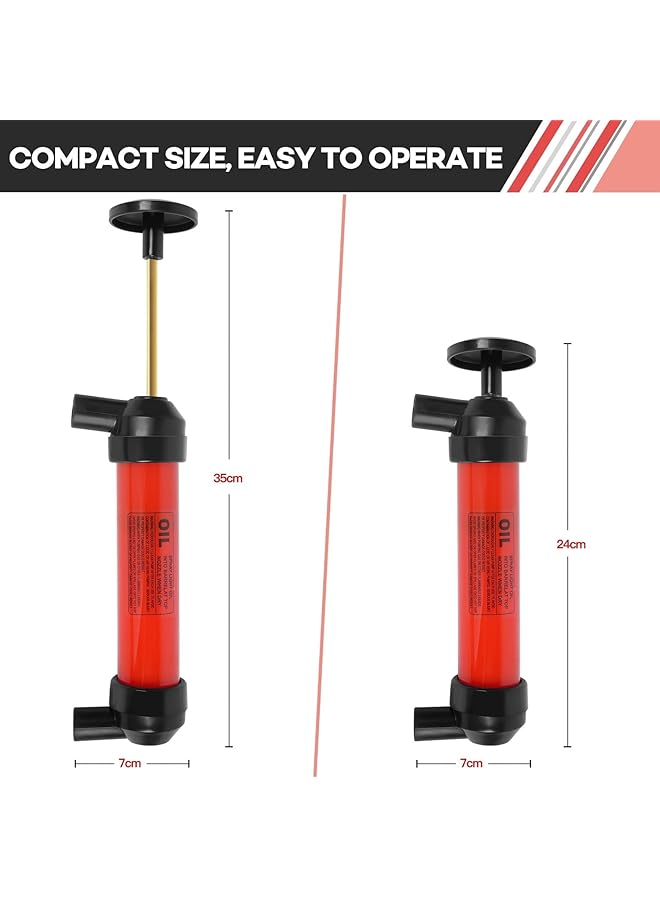 Excefore Multi-Purpose Siphon Transfer Pump Kit, Gasoline Siphon Hose Pump, Fluid Extractor Siphon Transfer Pump, Suitable For Gasoline Liquid Oil Air And Automotive - Image 4