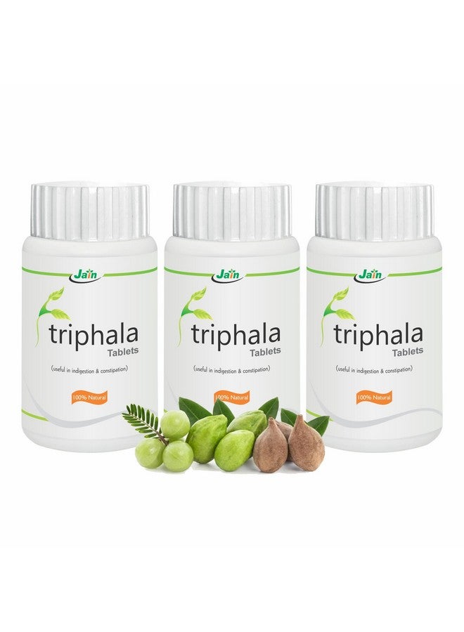 Jain Triphala Tablet - 100 Count (Pack of 3) - Image 1