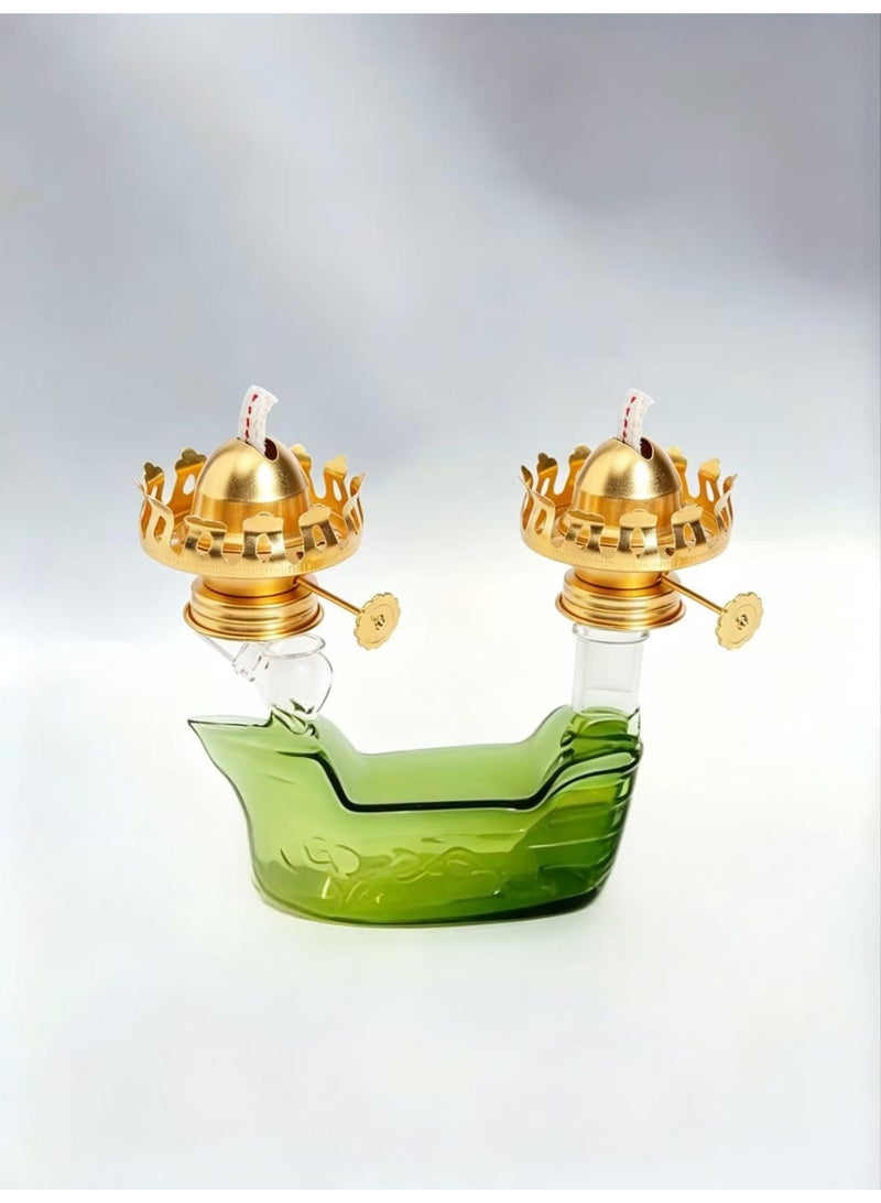 Premium Heat Resistant Glass Vase Oil Lamp Bottle Medical Grade High Borosilicate Material for Long lasting Use