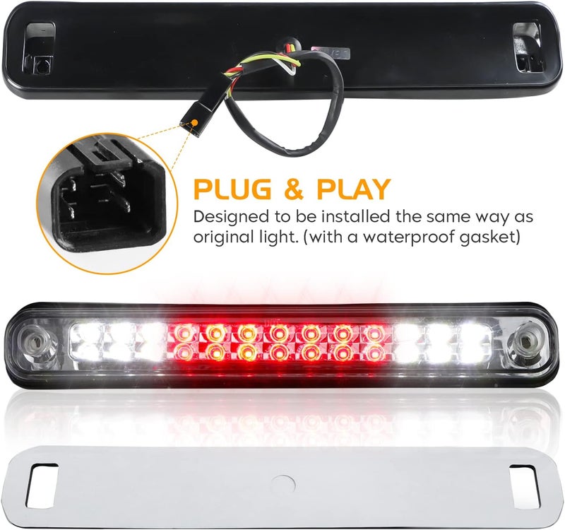 Bomusou Sanzitop HM014-CS 3rd Brake Light with LED for Chevy GMC C/K C10 - Image 3
