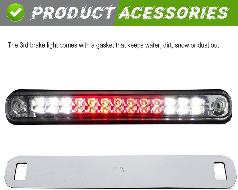 Bomusou Sanzitop HM014-CS 3rd Brake Light with LED for Chevy GMC C/K C10 - Image 4