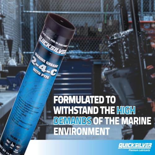 Quicksilver 74057Q5 2-4-C Marine Grease/Lubricant Gun with 3-Oz. Cartridge - Image 2