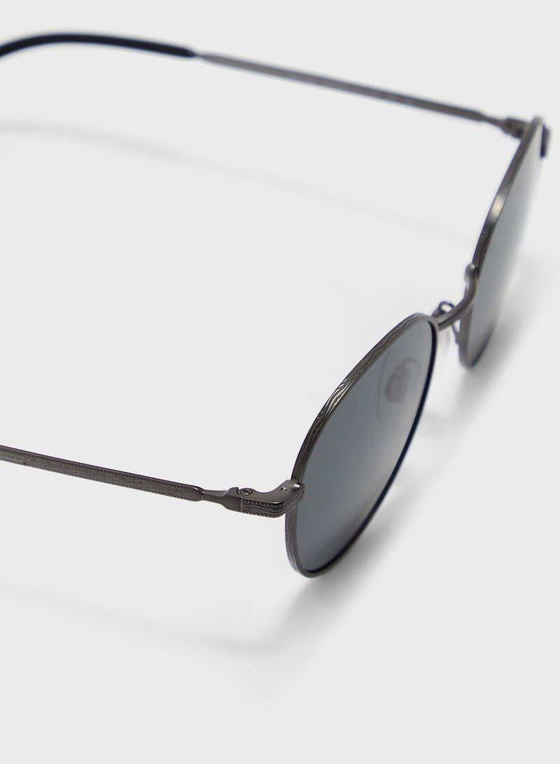 بولو رالف لورين نظارة شمسية بعدسات دائرية - Image 3