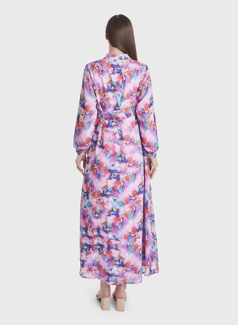 KASHKHA Floral Print Dress