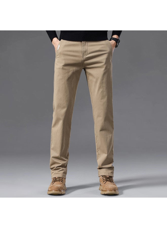 FOLUNSI men's Casual Pants - Loose Fit Trendy Office Trousers, Stylish Versatile Business Pants For Men - Image 4
