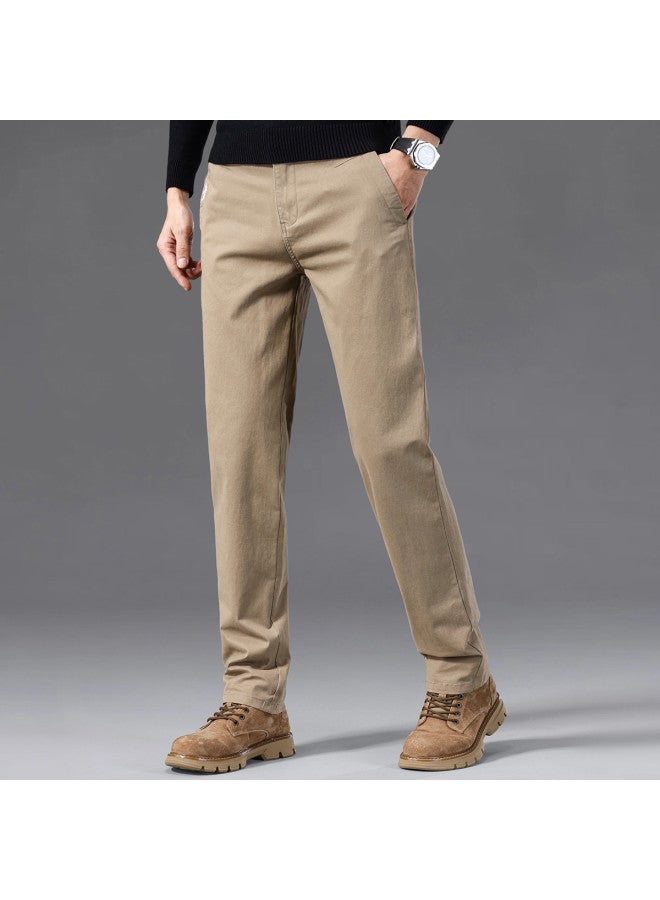 FOLUNSI men's Casual Pants - Loose Fit Trendy Office Trousers, Stylish Versatile Business Pants For Men - Image 5