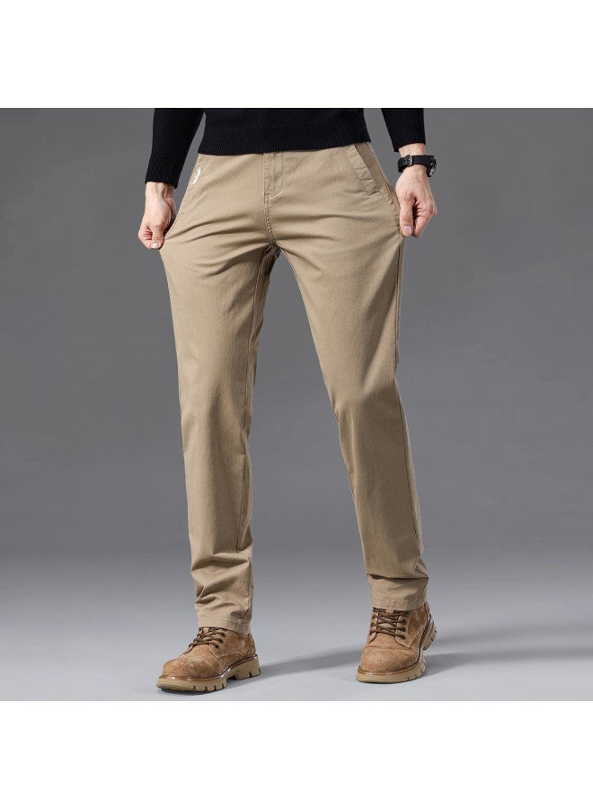 FOLUNSI men's Casual Pants - Loose Fit Trendy Office Trousers, Stylish Versatile Business Pants For Men - Image 3