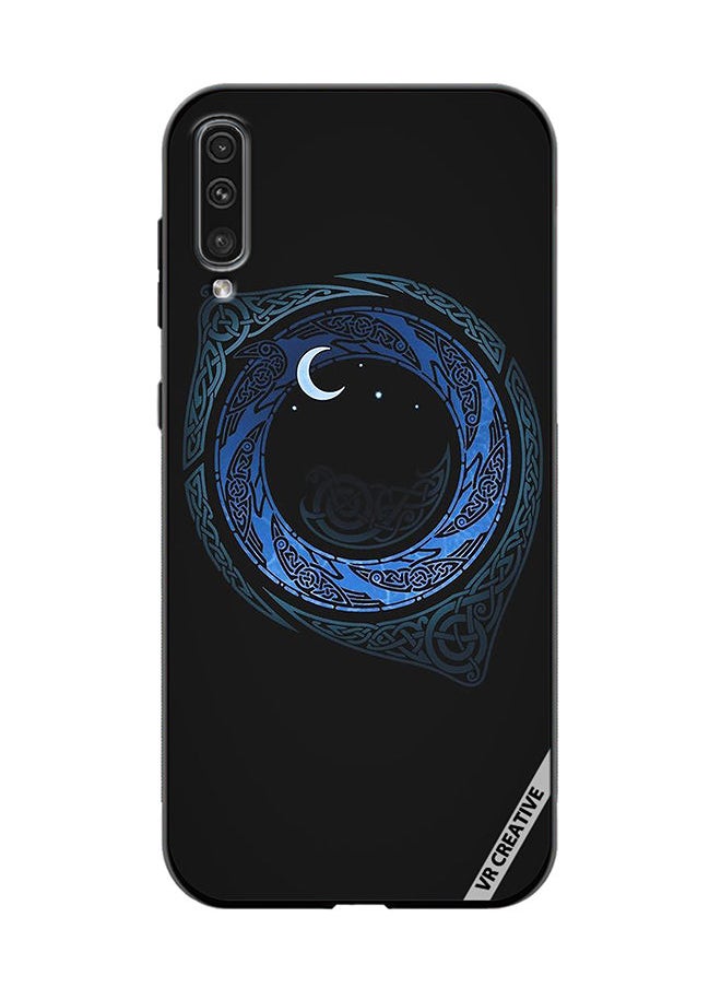 VR CREATIVE - Protective Case Cover For Samsung Galaxy A50/A50s Moonlight Design Multicolour - Image 1
