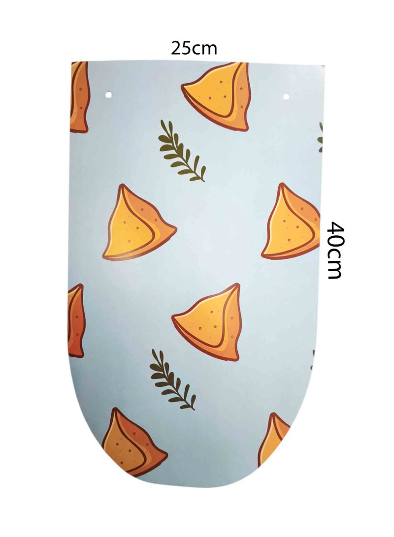 زينة معلقة لشهر رمضان مصنوعة من ورق كرافت مع خيط - Image 3