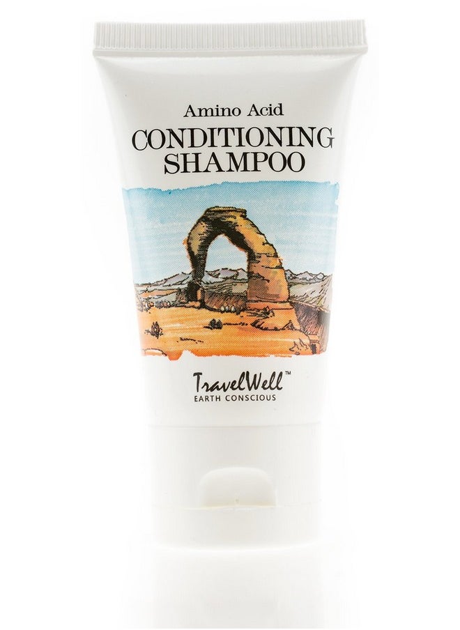 Travelwell Travelwell Landscape Series Hotel Toiletries Amenities Travel Size Massage Cleaning Soaps 1.0oz/28g,Shampoo & Conditioner 2 in 1,Body Lotion each 20 Individually Wrapped  - Image 2