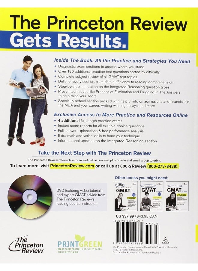 Cracking The Gmat With Dvd, 2014 Edition  - Image 2