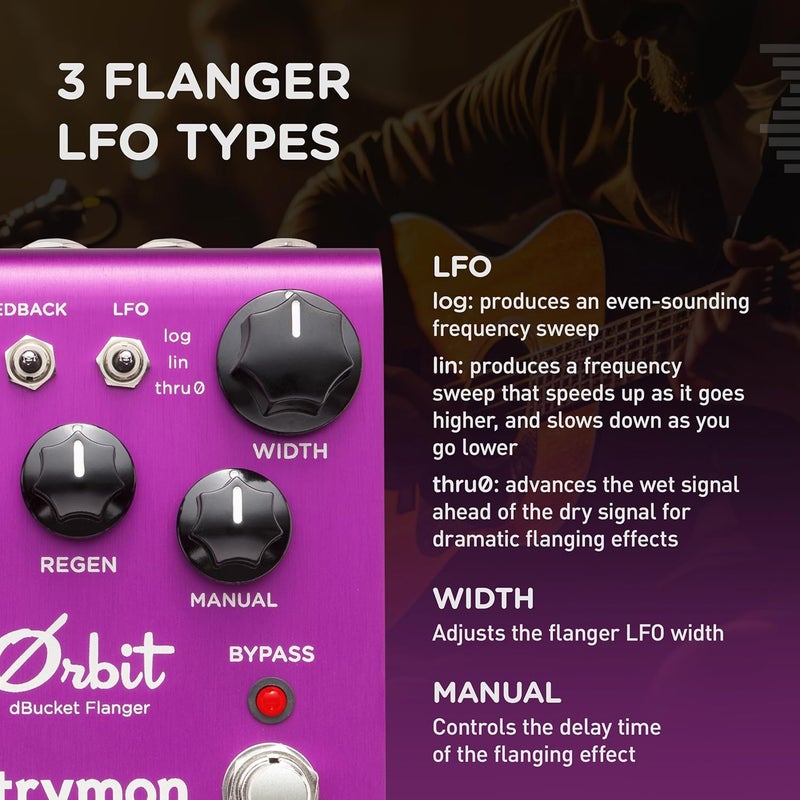 Strymon Orbit dBucket Flanger Pedal - Image 5