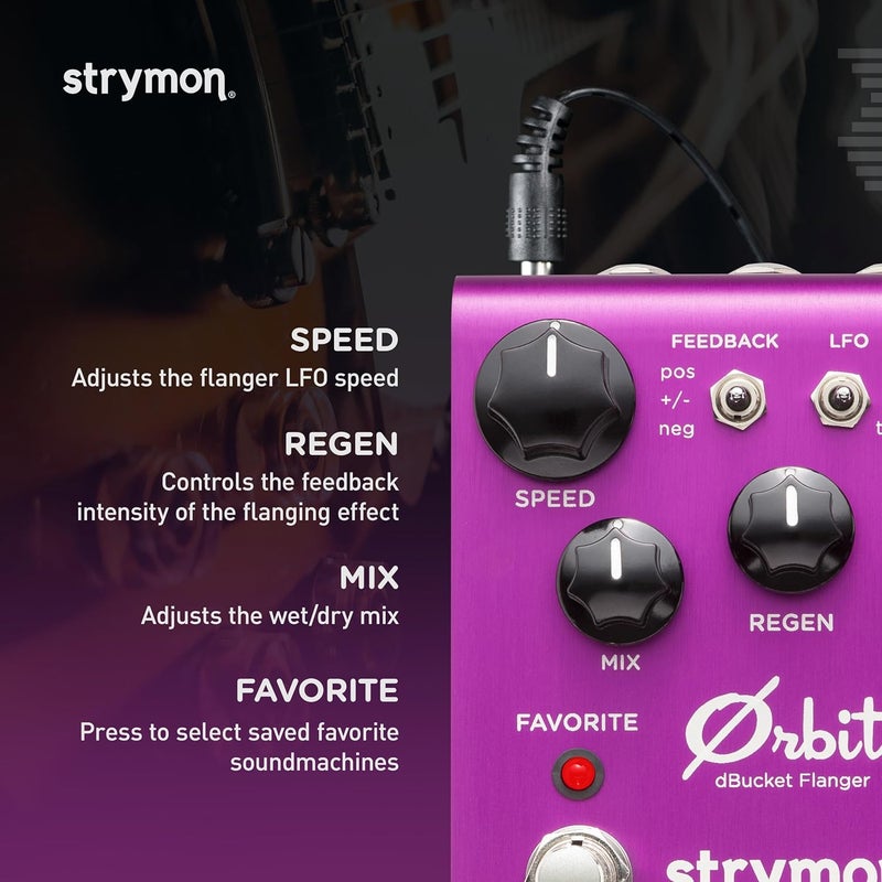 Strymon Orbit dBucket Flanger Pedal - Image 4