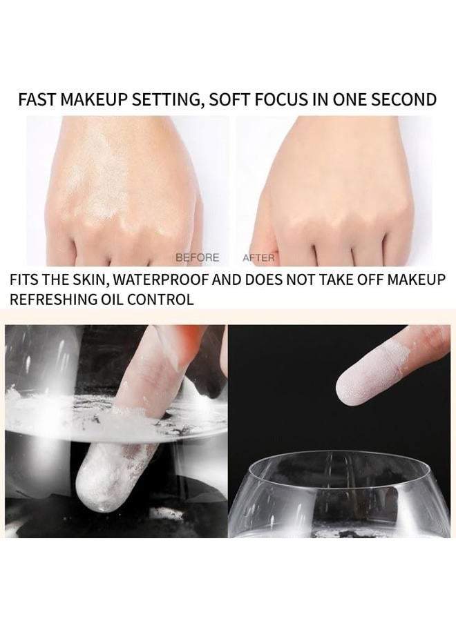 LemonSac 2PCS Loose Face Powder, Oil Control Minimizes Pores and Fine Lines, Loose Baking Face Setting Powder Makeup, Oil Control Soft Focus Effect Make Up, Matte Ultra Flawless Finish,8g (02# Pink Complexion) - Image 4