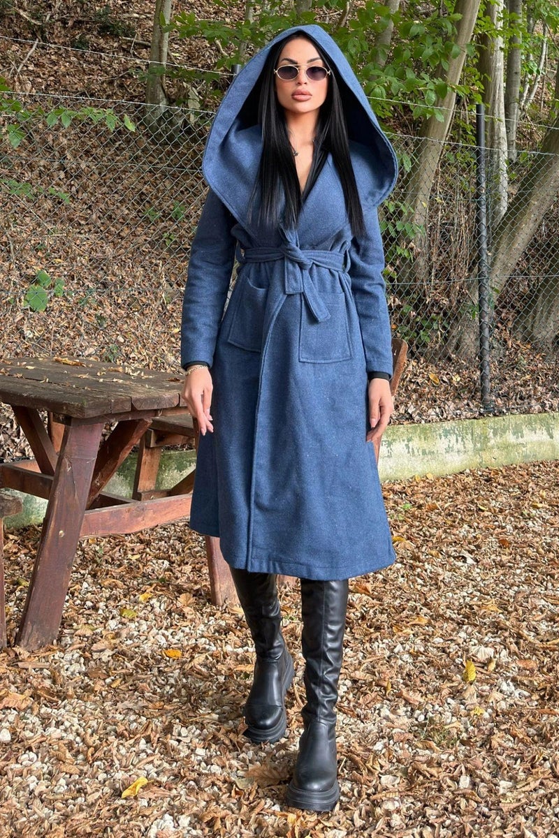 Weshaya Coat Women Indigo blue - Image 5